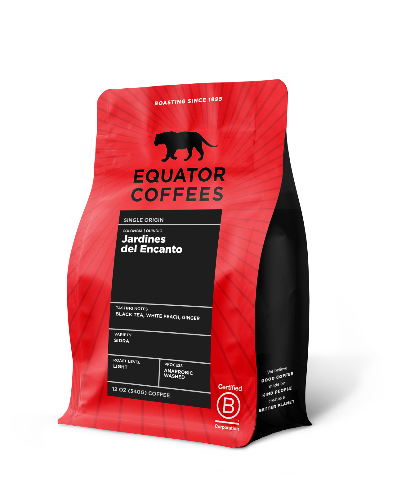 Colombia Jardines Del Encanto | 12oz bag of whole bean coffee | Equator Coffees