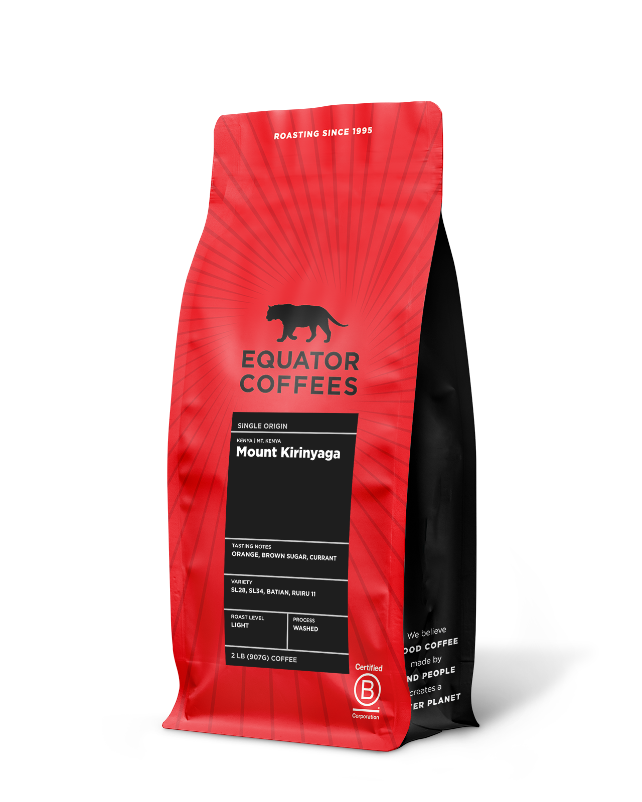 Kenya Mount Kirinyaga | 2lb whole bean coffee | Equator Coffees