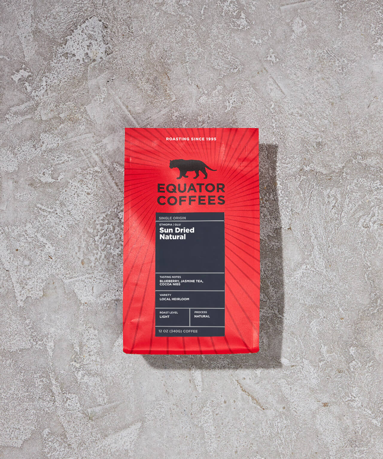 Curated Single Origin Subscription | Equator Coffee Subscription | Single Origin Coffee Subscription | Coffee of the Month | Single Origin Coffee on Grey Background | Equator Coffees