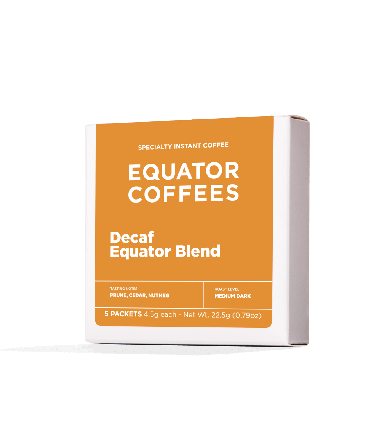 Decaf Equator Blend Instant Coffee Packets | Specialty Instant Coffee Packets | Contains 5 Instant Coffee Packs | Equator Coffees