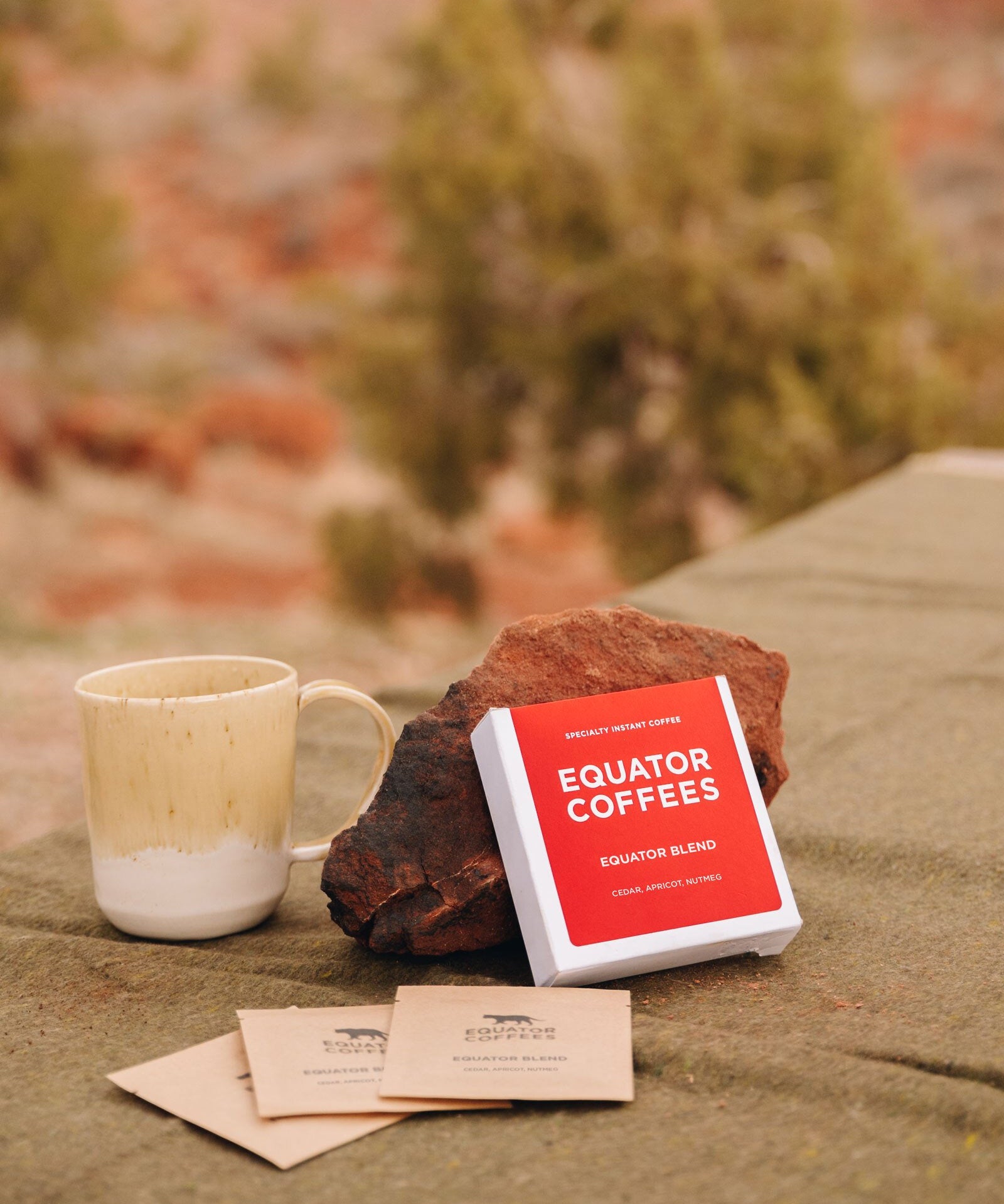 Equator Blend Instant Coffee Packets | Specialty Instant Coffee Packets | Perfect Coffee for the Outdoors | Equator Coffees
