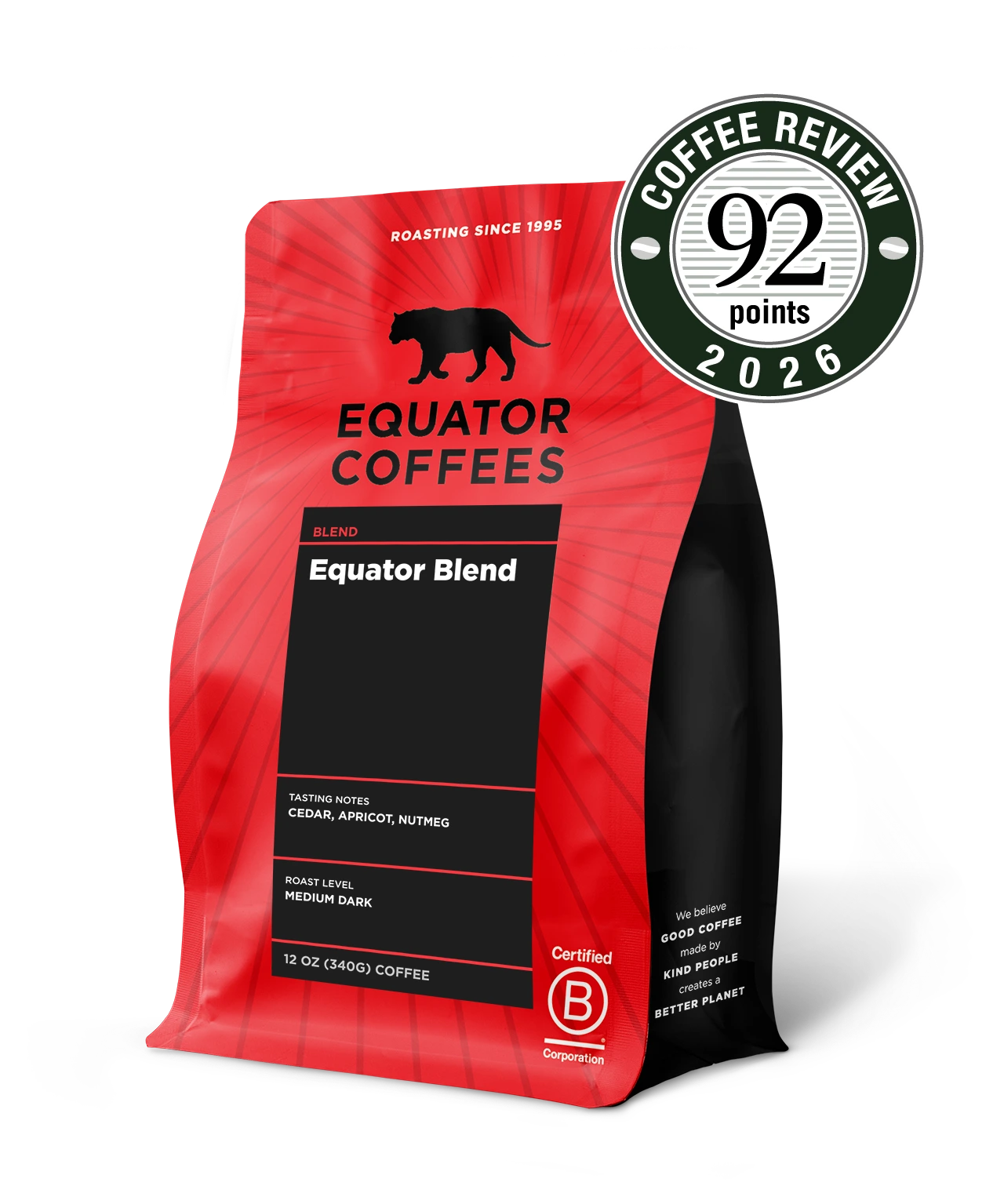 Equator Blend | Our Namesake Blend | 12oz Bag of Whole Bean Coffee | Equator Coffees