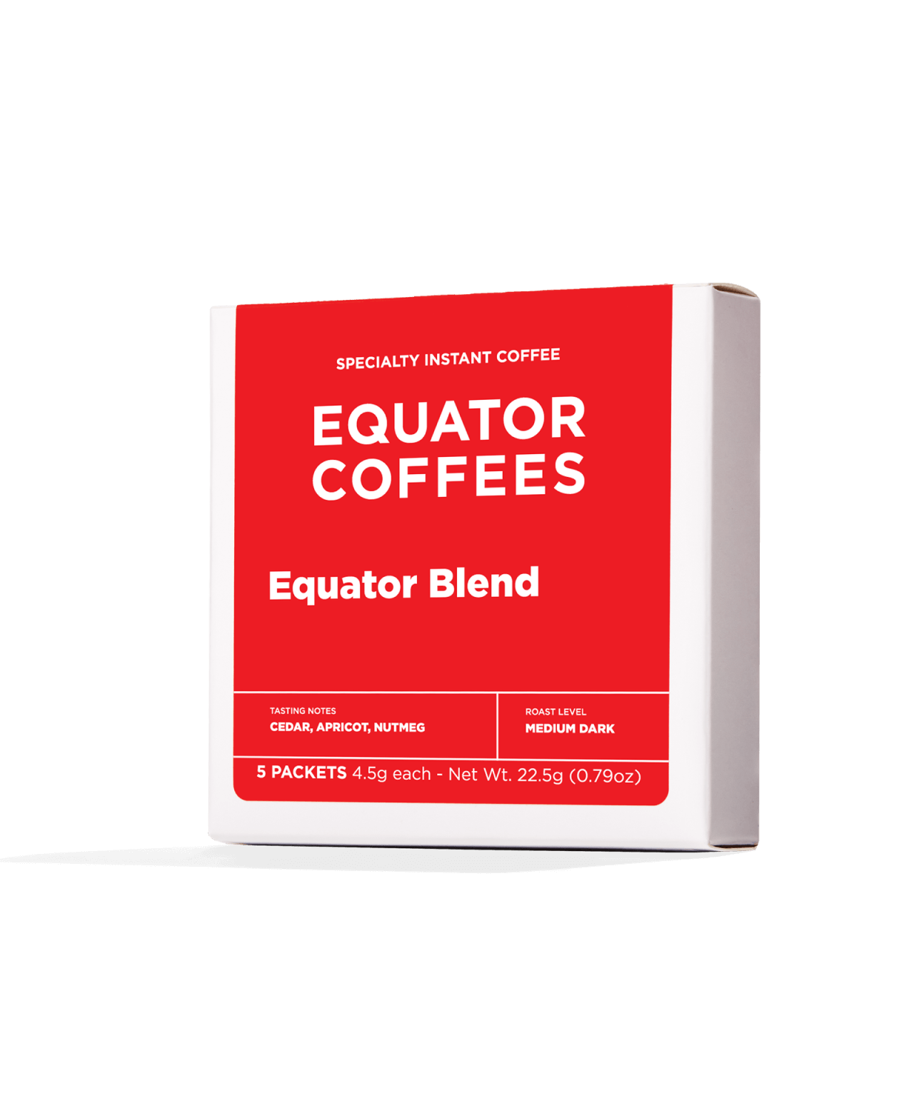 Equator Blend Instant Coffee Packets | Specialty Instant Coffee Packets | Contains 5 Instant Coffee Packs | Equator Coffees