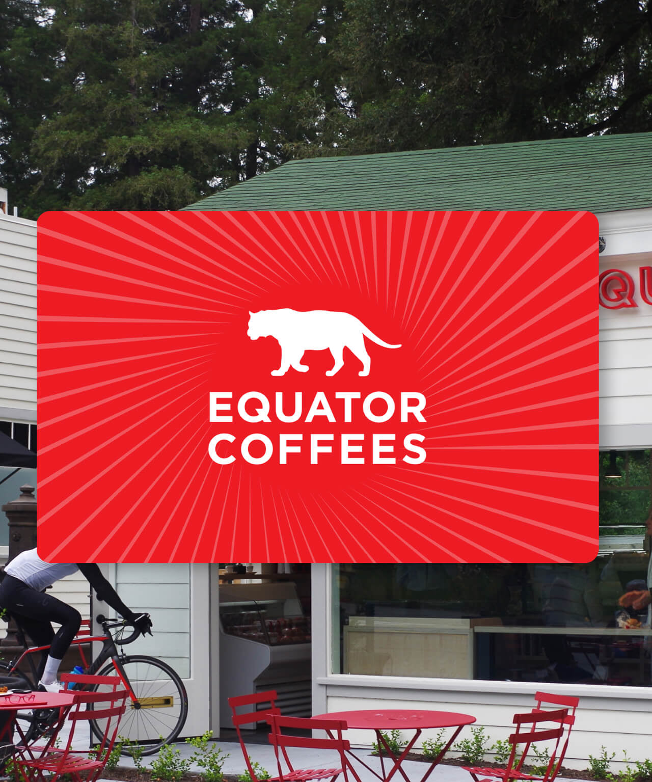 Equator Cafe Gift Card for the Larskpur cafe | Equator Coffees