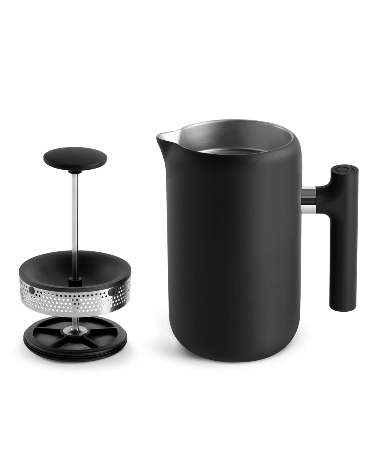 Fellow Clara French Press | Includes French Press, Lid and Plunger | Equator Coffees