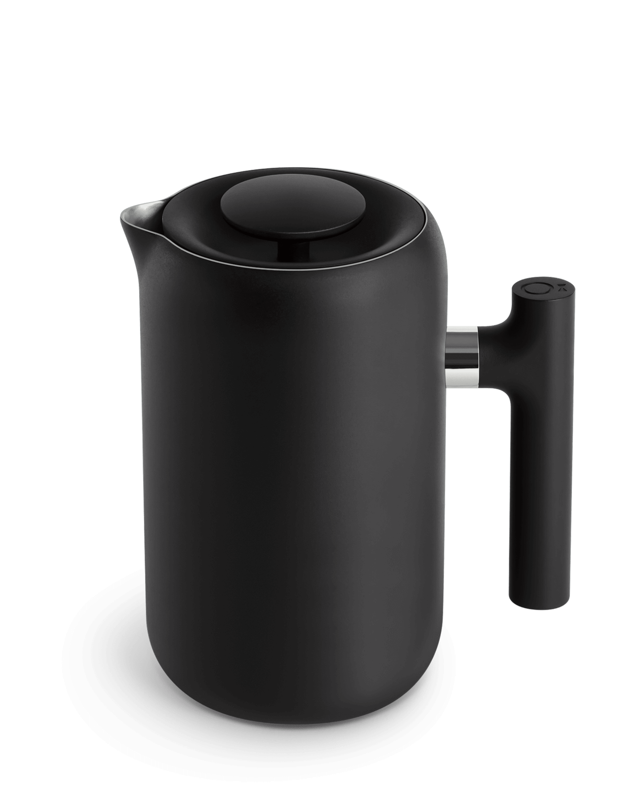 Fellow Clara French Press | Side of French Press with Handle | Equator Coffees