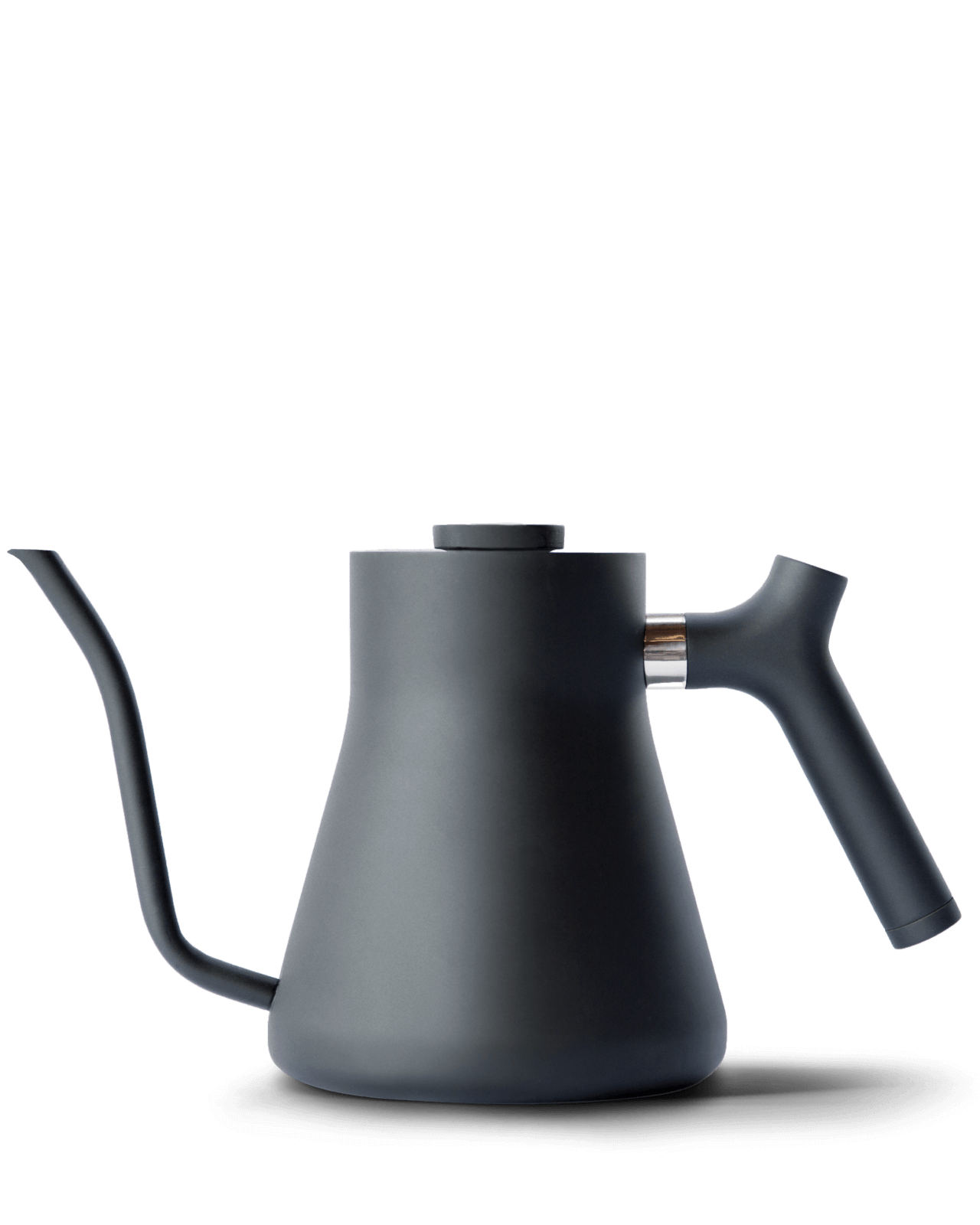 Fellow Stagg Pourover Kettle | Side of Kettle with Handle | Equator Coffees