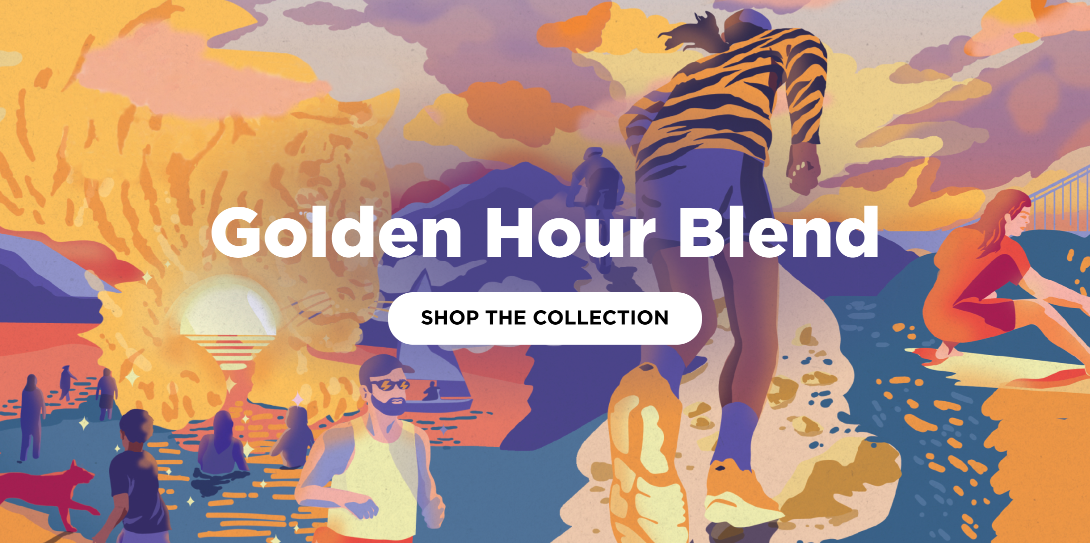 Golden Hour Blend | Navigation Banner | Equator Coffees