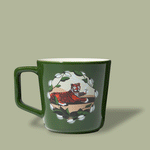 Holiday Ceramic Mug 12oz. | Spinning GIF | Equator Coffees