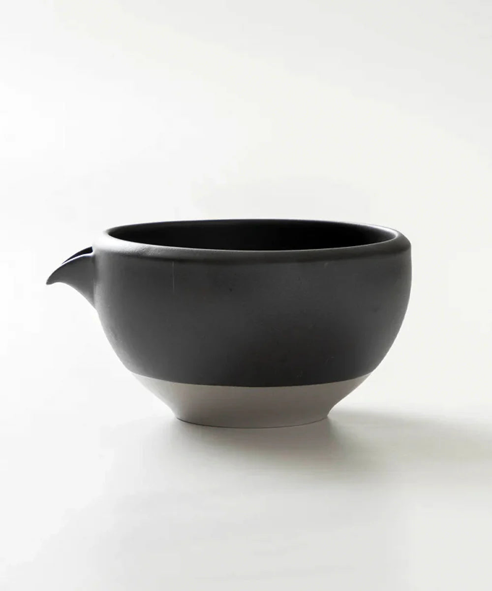 Origami Katakuchi Matcha Bowl | Side of Bowl | Equator Coffees