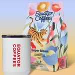 Equator Coffee Tumbler and 12oz Bag of Super Bloom Coffee | Equator Coffees