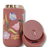 12oz Super Bloom Tumbler with lid | Equator Coffees