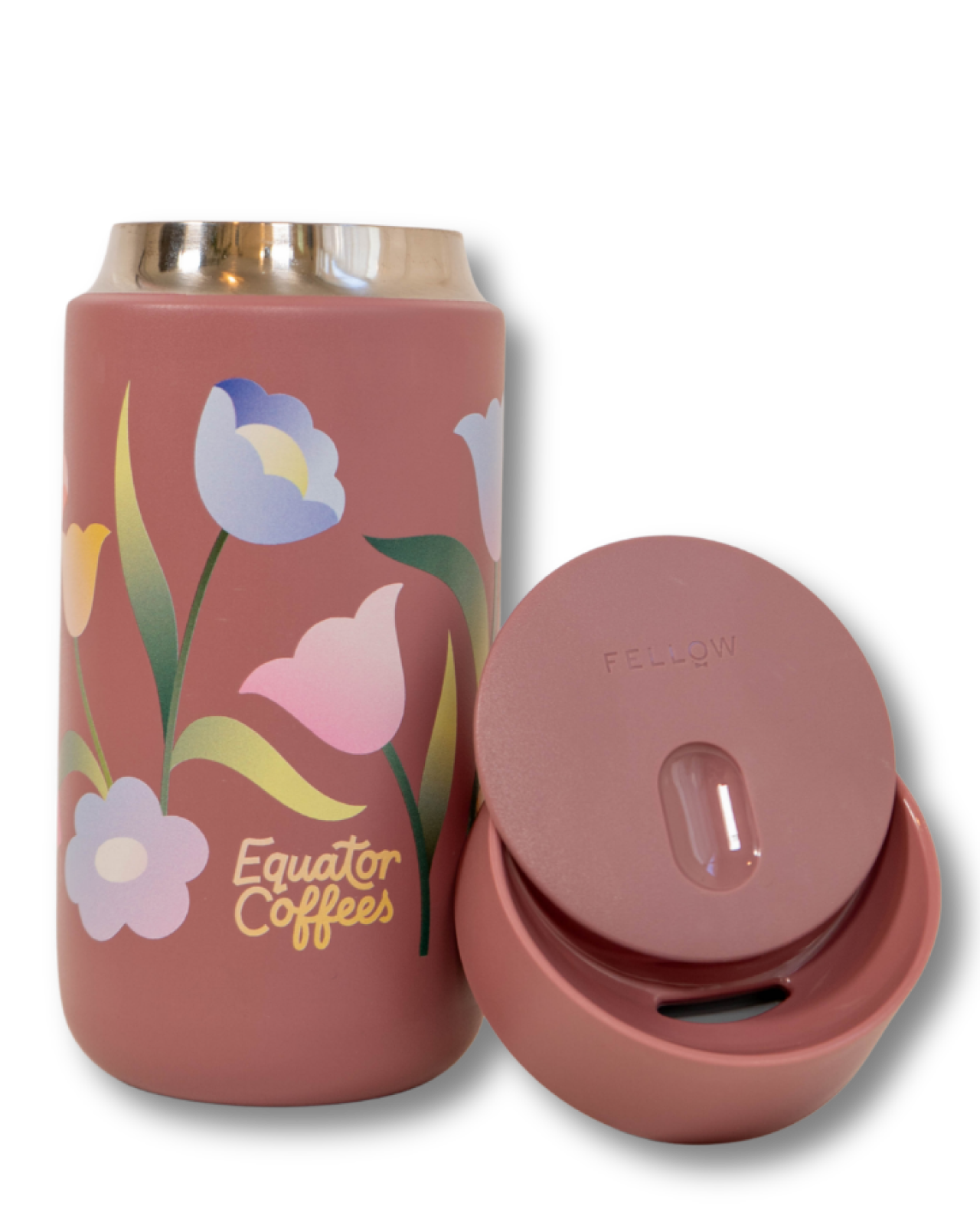 12oz Super Bloom Tumbler with lid | Equator Coffees