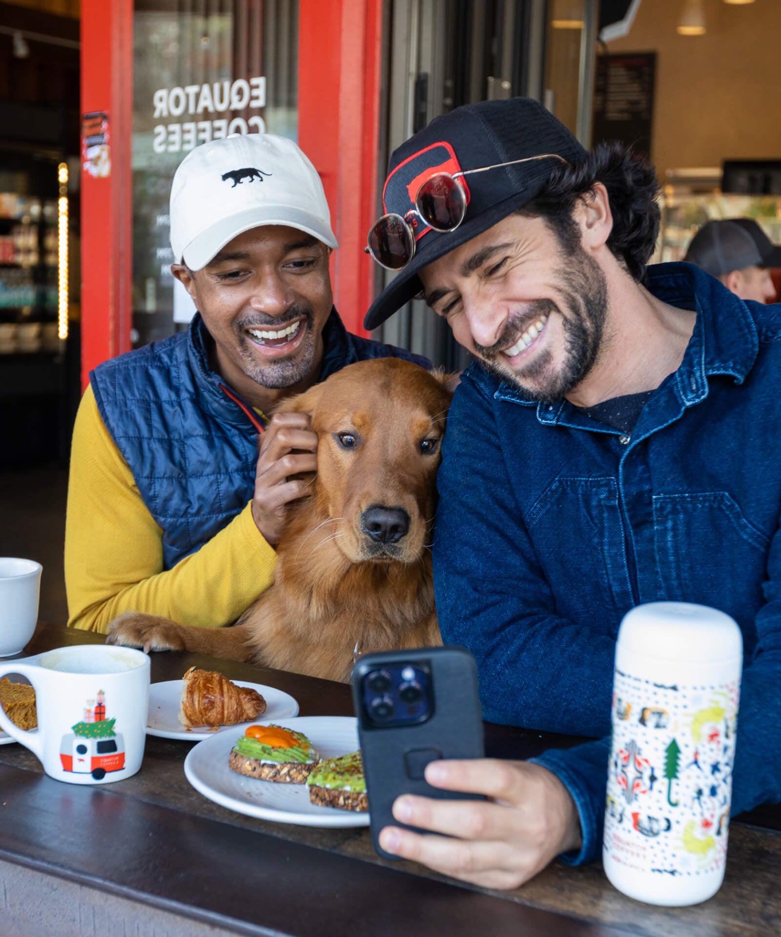 Equator Pocket Trucker Hat at Downtown Mill Valley Cafe | Marin Trucker Hat | Equator Coffees