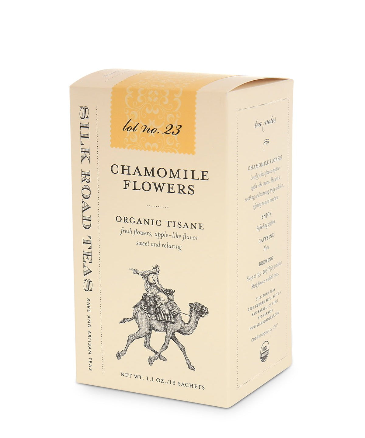 Chamomile Flowers (15 Sachets) - Equator Coffees